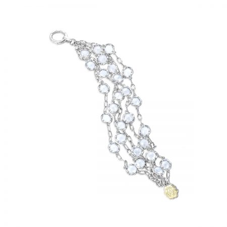 Cascading Gem Bracelet featuring Chalcedony
