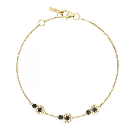 Petite Gemstone Bracelet with Black Onyx