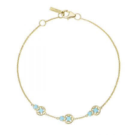 Petite Gemstone Bracelet with Turquoise