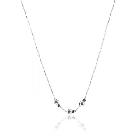 Petite Gemstone Necklace with Black Onyx