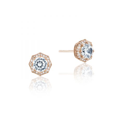 Petite Crescent Stud Earrings