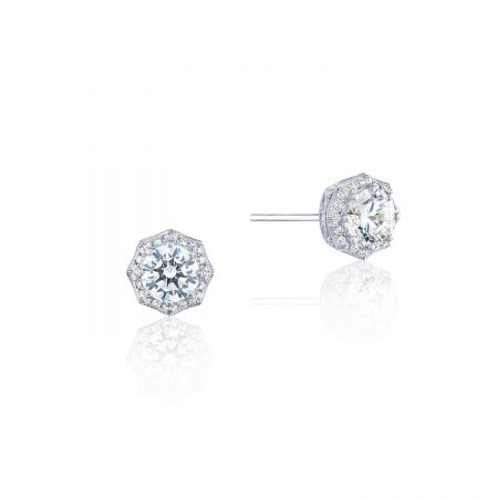Petite Crescent Stud Earrings