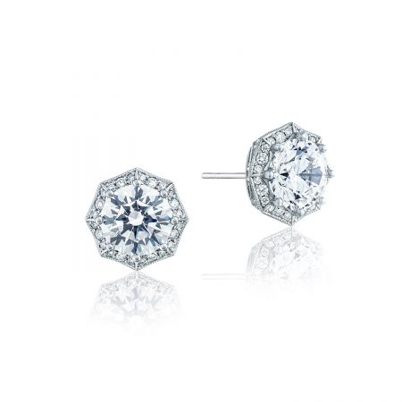 Petite Crescent Stud Earrings