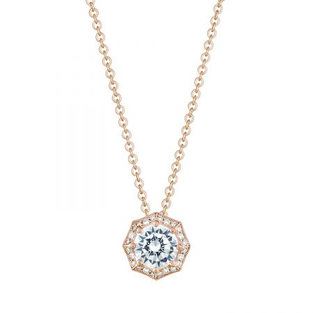 Petite Crescent Pendant Necklace