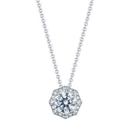 Petite Crescent Pendant Necklace