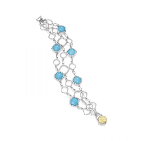 Gathered Gem Bracelet featuring Neo-Turquoise
