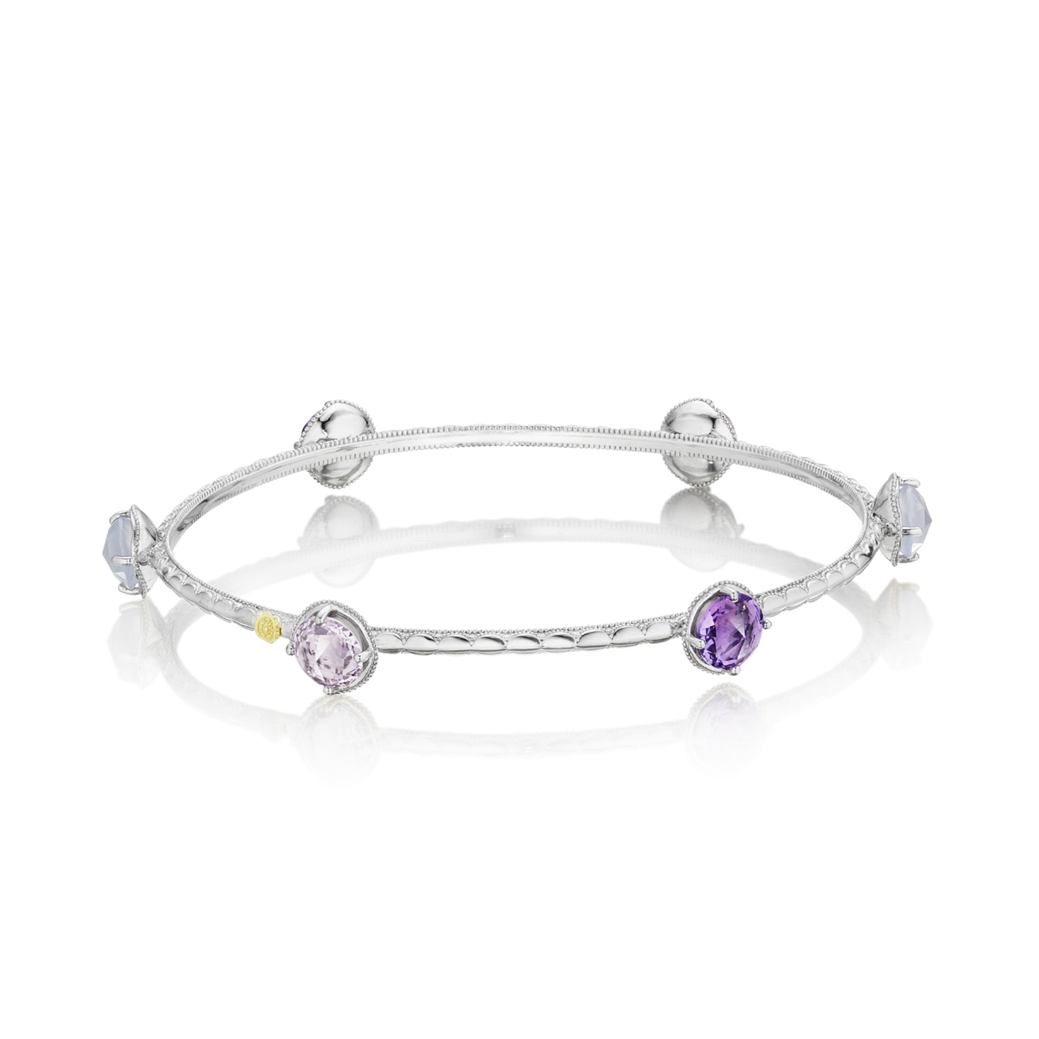 Color Pop Multi Bangle featuring Assorted Gemstones