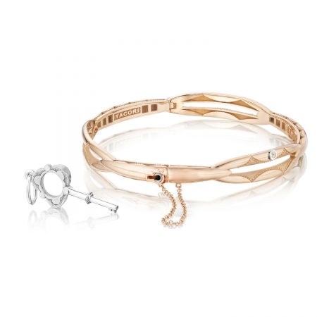 Promise Bracelet Round, Rose Gold