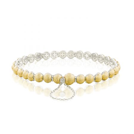 Brushed Petite Dew Drops Bracelet