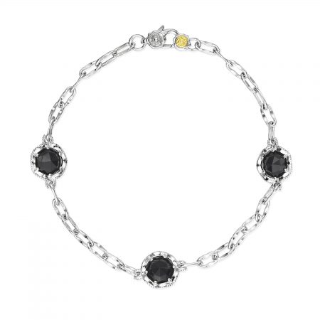 Triple Gem Bracelet featuring Black Onyx