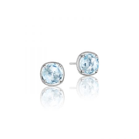 Simply Gem Stud featuring Sky Blue Topaz