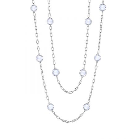38” Candy Drop Necklace featuring Chalcedony