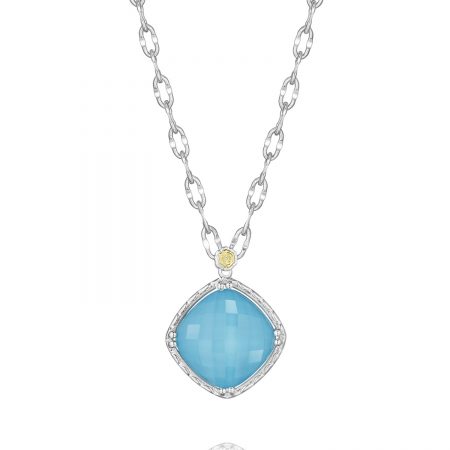 Gem Pendant featuring Neo-Turquoise