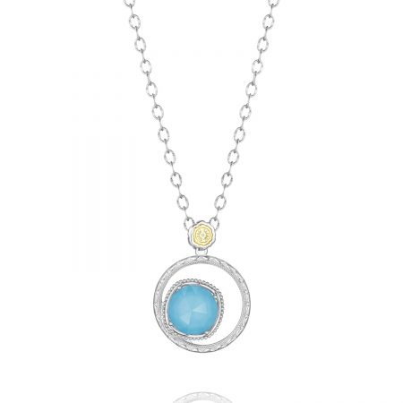 Bold Bloom Necklace featuring Neo-Turquoise