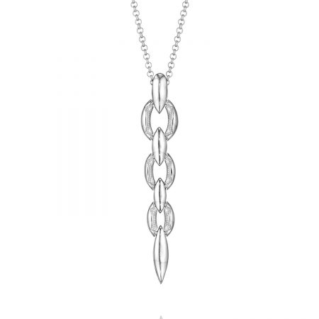Escalating Link Drop Pendant