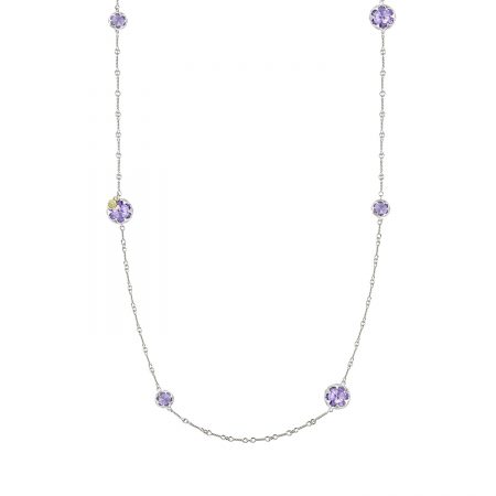 Gem Drops Necklace featuring Amethyst