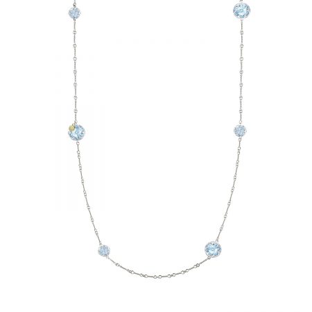 Gem Drops Necklace featuring Sky Blue Topaz