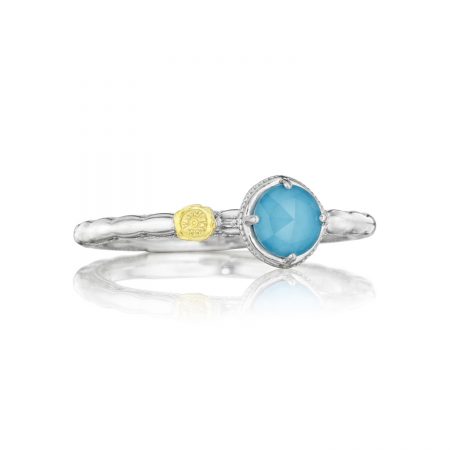 Petite Simply Gem Ring featuring Neo-Turquoise