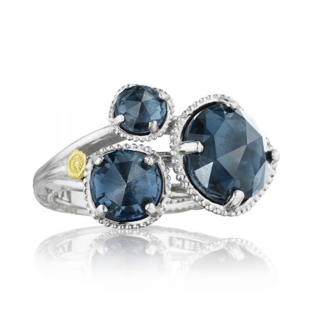 Budding Brilliance Ring featuring London Blue Topaz