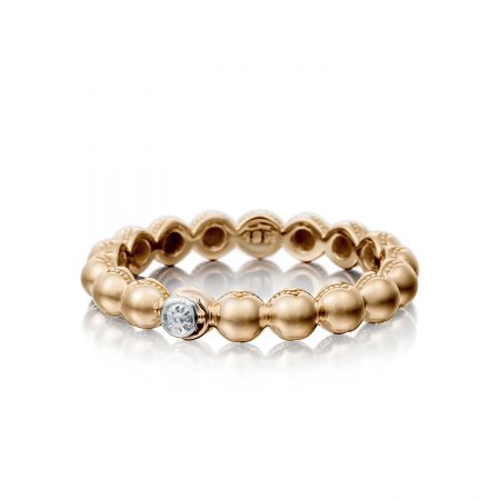 Petite Dew Droplets Ring in Rose Gold