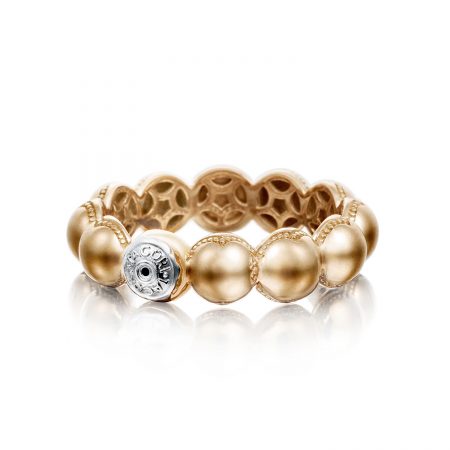 Dew Droplets Ring in Rose Gold