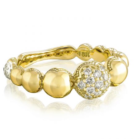 Pavé Cascading Dew Drops Ring