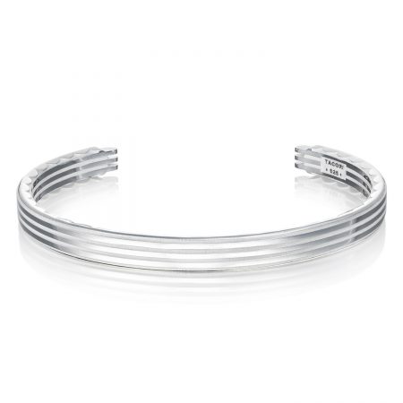 Sleek Racing Lines Cuff