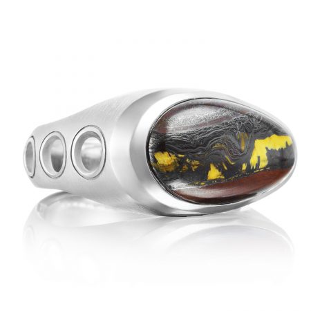Vented Ring featuring Tiger Iron