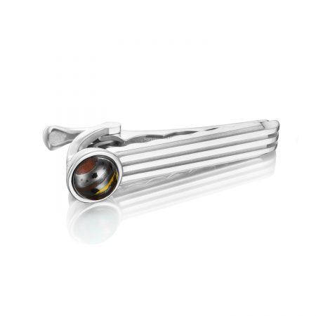 Racing Tie Bar featuring Tiger Iron
